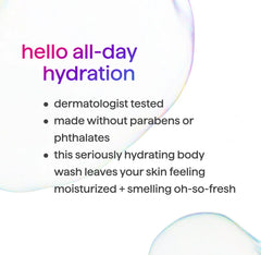 hydrating body wash - coco twist, 18 fl oz