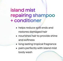 repairing shampoo - island mist, 14 fl oz