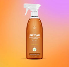 daily wood cleaner - almond, 28 fl oz