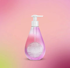 gel hand wash - rose water, 12 fl oz