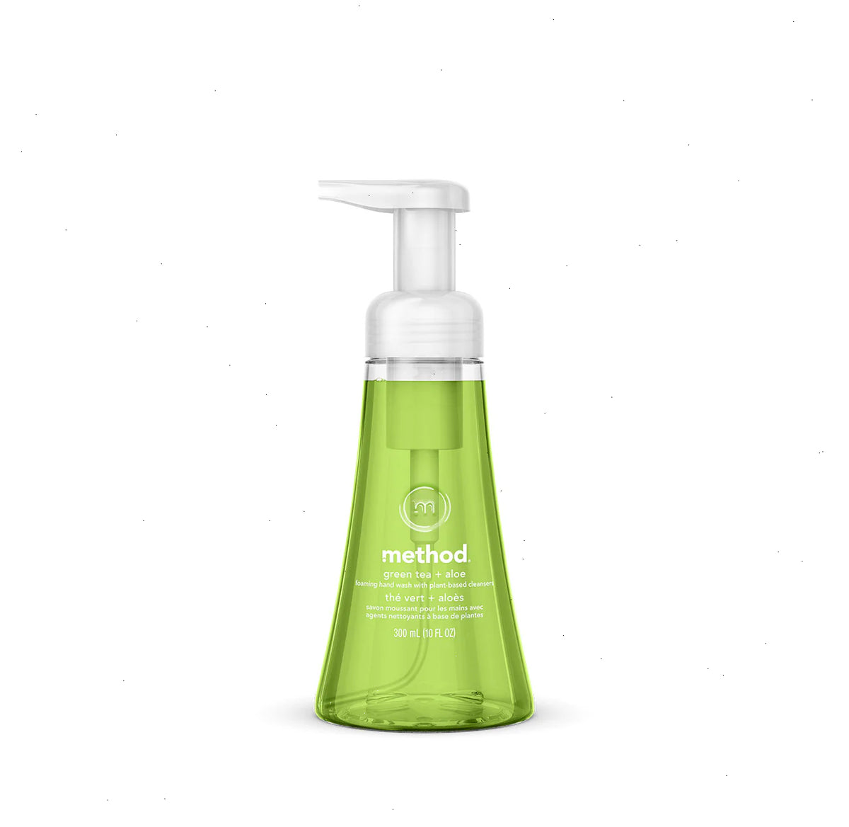 foaming hand wash - green tea + aloe, 10 fl oz