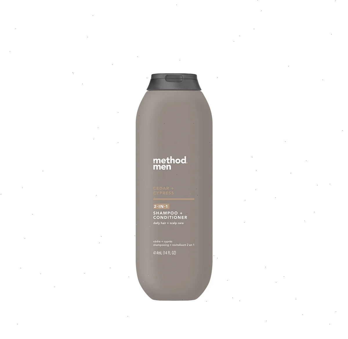 2-in-1 shampoo + conditioner - cedar + cypress, 14 fl oz