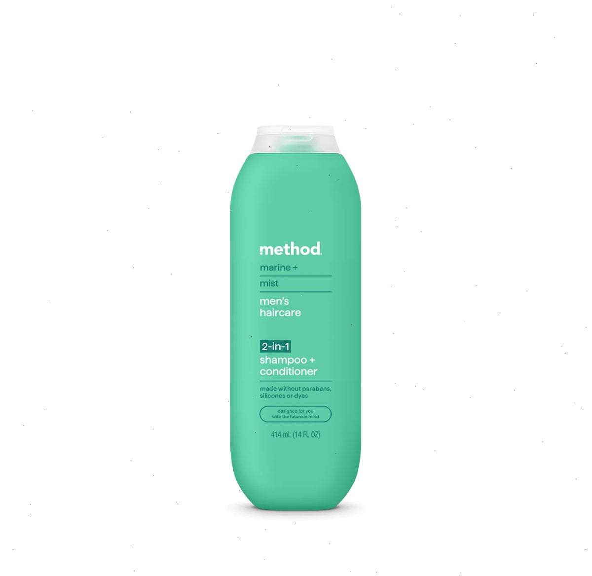 2-in-1 shampoo + conditioner - marine + mist, 14 fl oz
