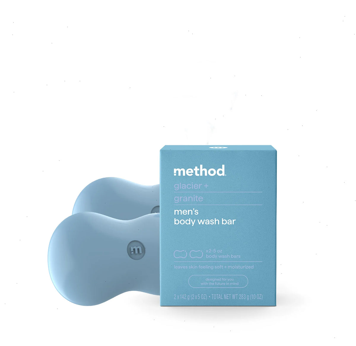 bar soap - glacier + granite, 2 bars