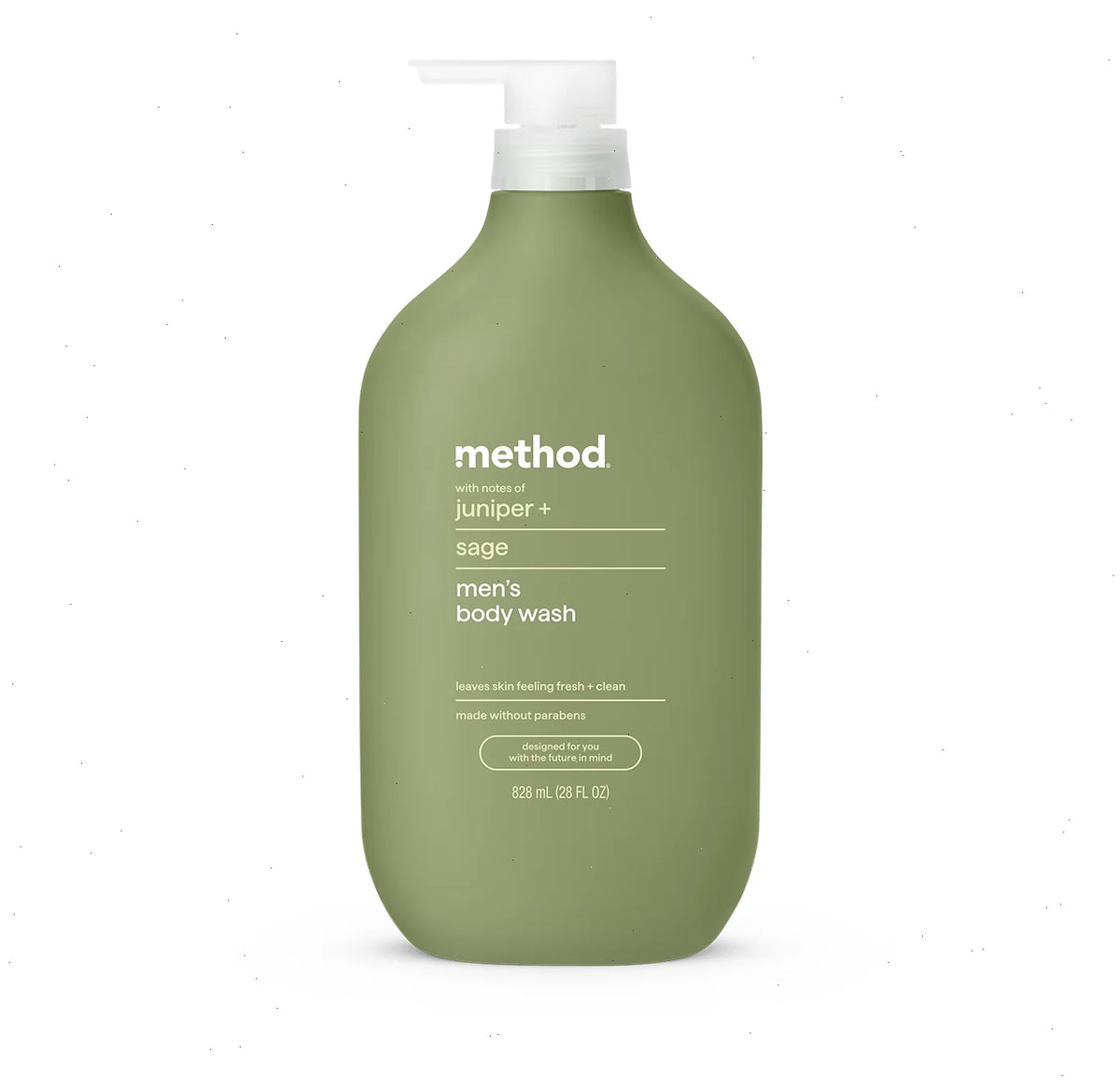 body wash - juniper + sage, 28 fl oz