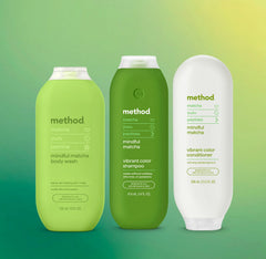 shower trio - mindful matcha, 45.5 oz